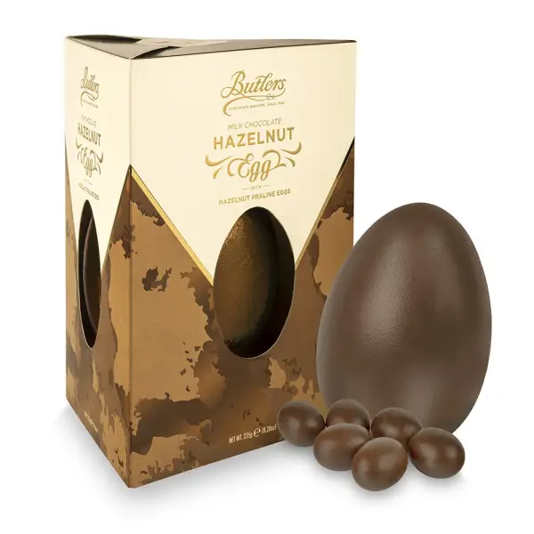 Butlers Milk Chocolates Hazelnut Easter Egg 235g