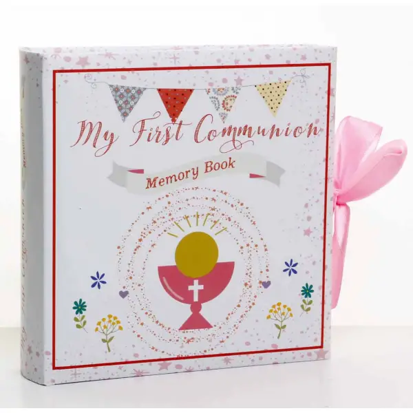 First Holy Communion Pink Photo Album