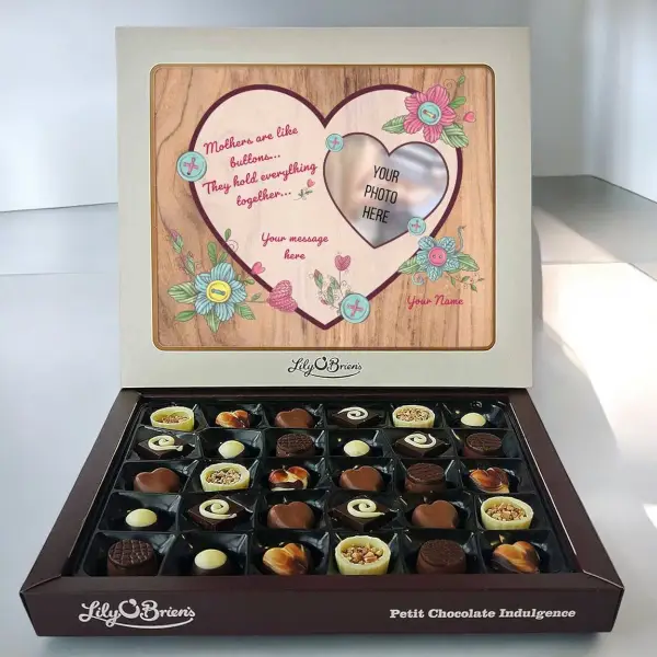 Mothers Are Like Buttons Personalised Chocolate Box 270g