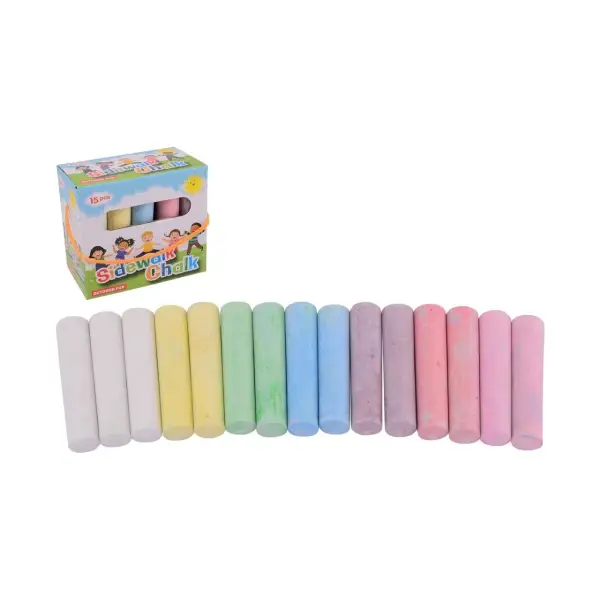 Street Chalk Coloured in Box