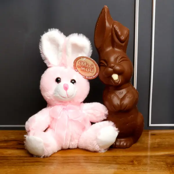 Easter Bunny & Butlers Chocolate Rabbit (Pink)