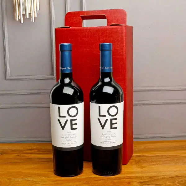 Love Malbec Pair in Burgundy Box