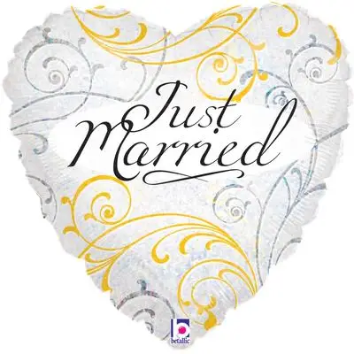 Just Married Balloon in a Box