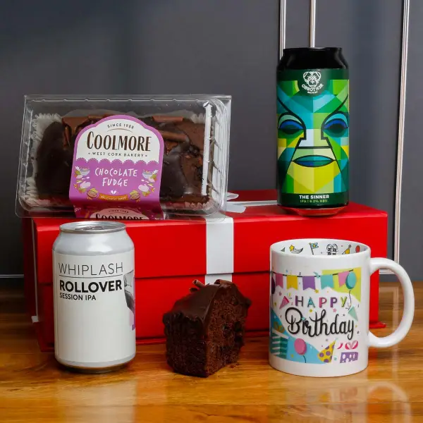 The Birthday Beer & Birthday Cake Hamper