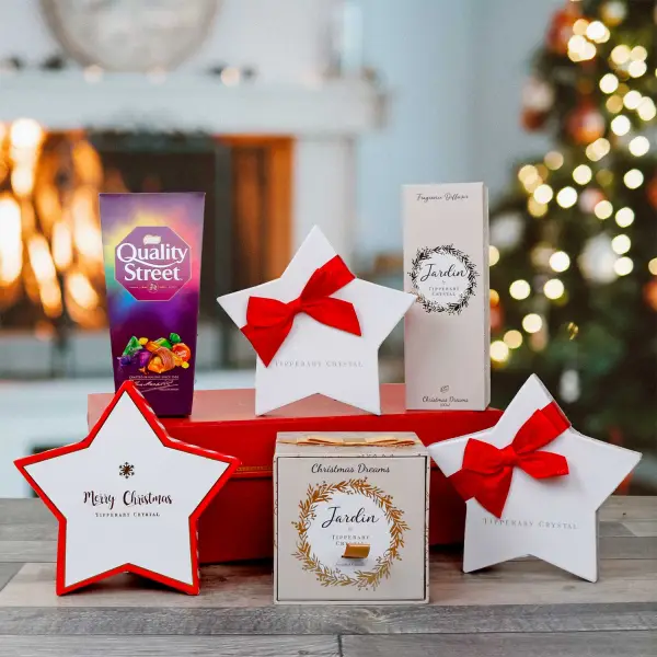 Tipperary Crystal Christmas Hamper Box