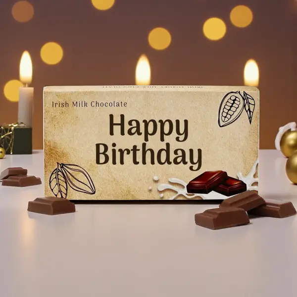 Happy Birthday - Irish Milk Chocolate Bar 90g