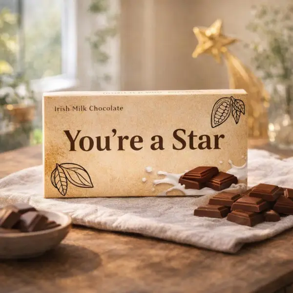 You're a Star - Irish Milk Chocolate Bar 90g