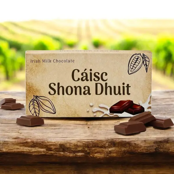 Cáisc Shona Dhuit - Irish Milk Chocolate Bar 90g