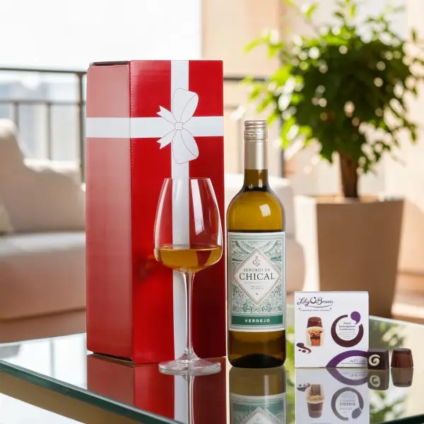 White Wine & 5-Choc Lily O'Briens