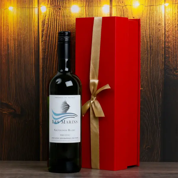 Les Marins Sauvignon Blanc Single White Gift Pack