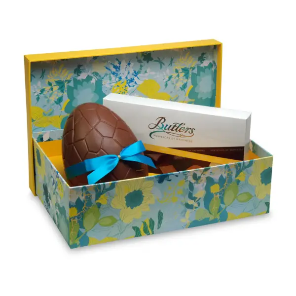 Small Floral Easter Egg Presentation Box