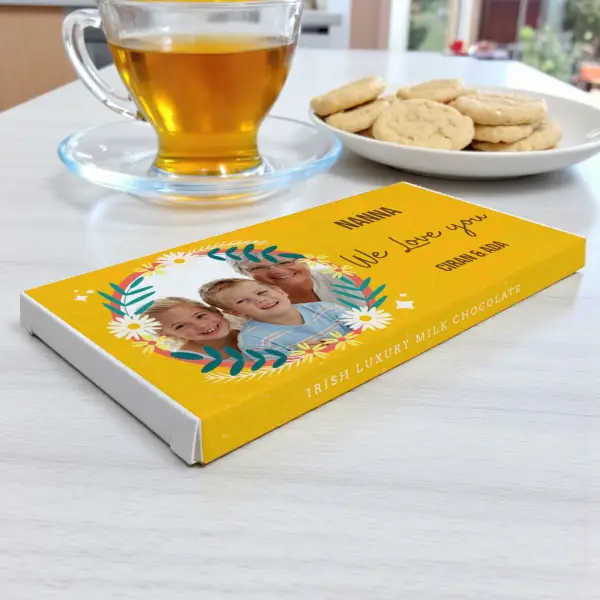 Any Photo and Message - Personalised Chocolate Bar
