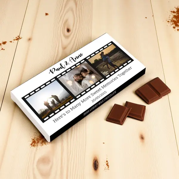Any Photo and Message - Personalised Chocolate Bar