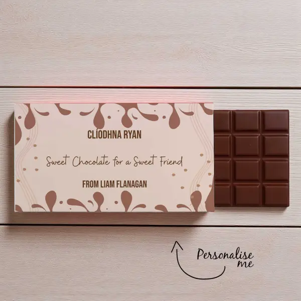 Any Text - Personalised Chocolate Bar