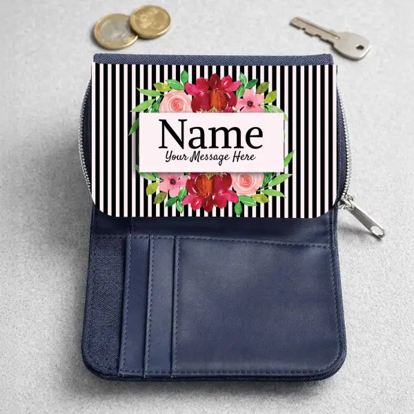 Any Name & Message Personalised Wallet/Purse