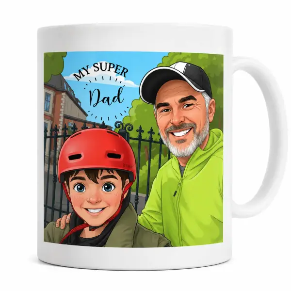 Photo to Cartoon - Personalised Mug