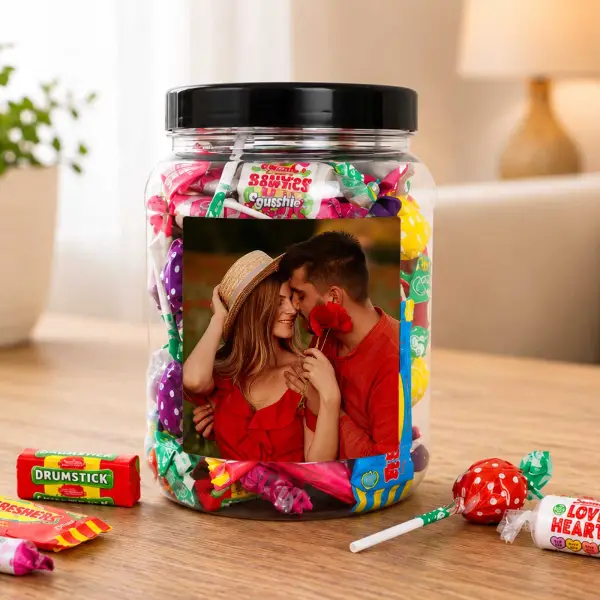 Any Photo - Personalised Sweets Jar