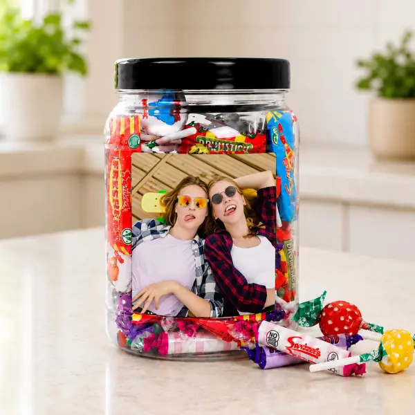 Any Photo - Personalised Sweets Jar