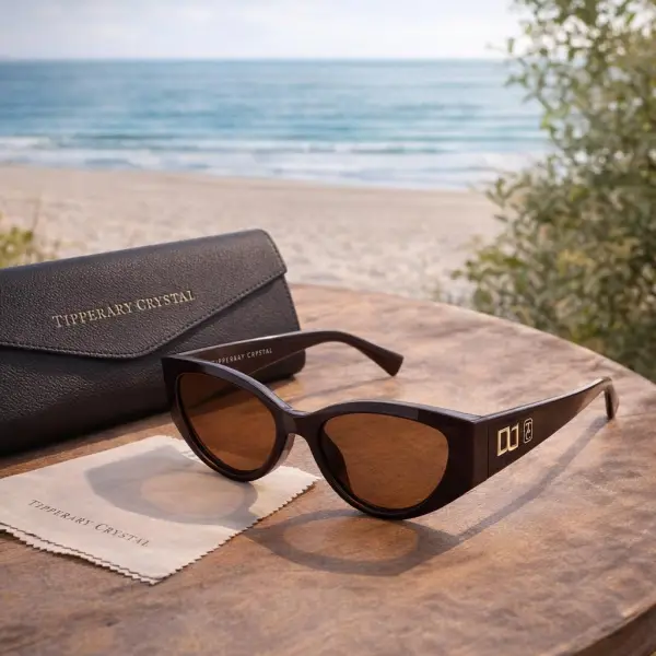 Tipperary Crystal Palermo Sunglasses Brown