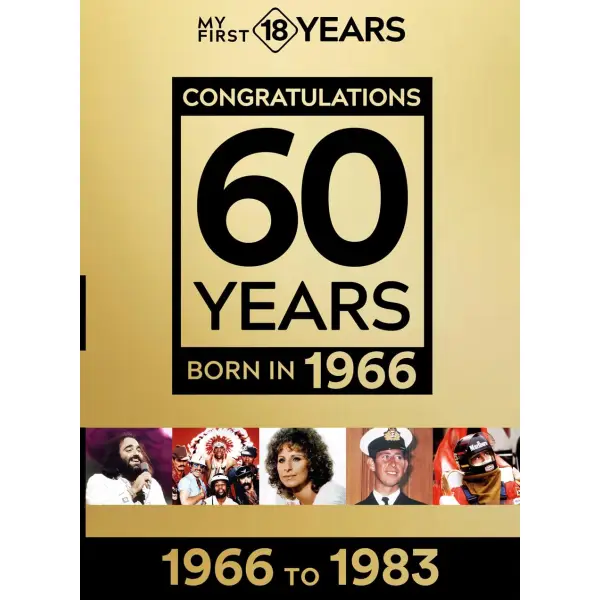 My First 18 Years Gold Edition - Born in 1966