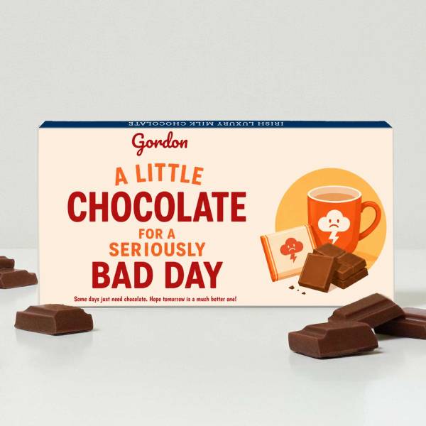 I Little Chocolate for a Tough Day - Personalised Chocolate Bar 90g