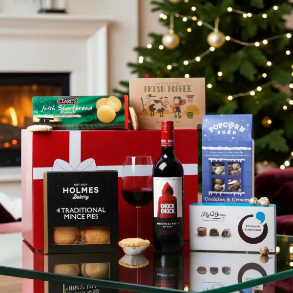 Happy Holiday Red Wine Hamper
