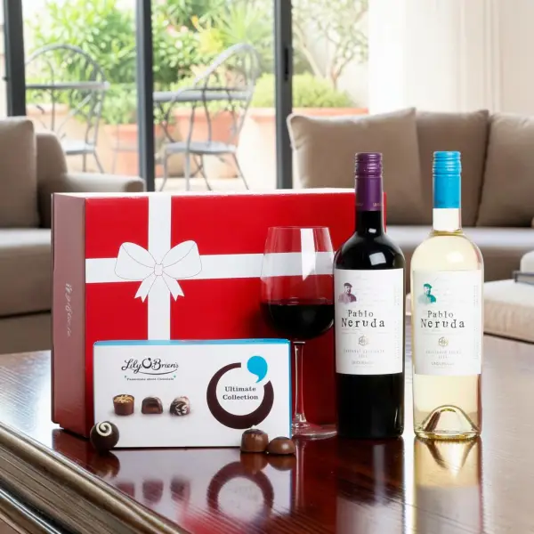 Double Mixed Wine & Choc Hamper
