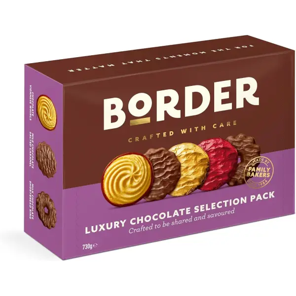 Border Biscuits - Luxury Chocolate Selection Pack 730g