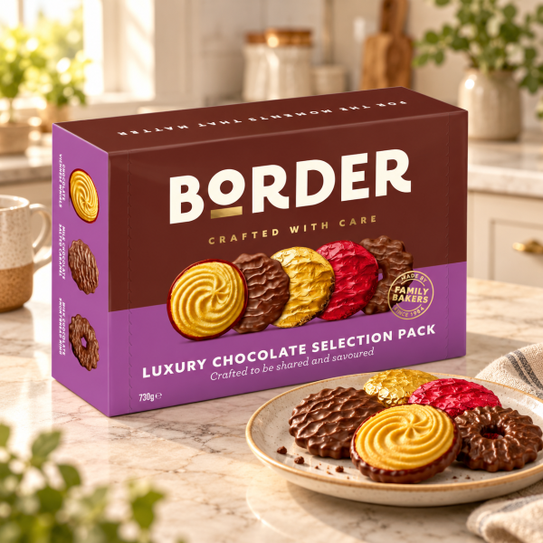Border Biscuits - Luxury Chocolate Selection Pack 730g