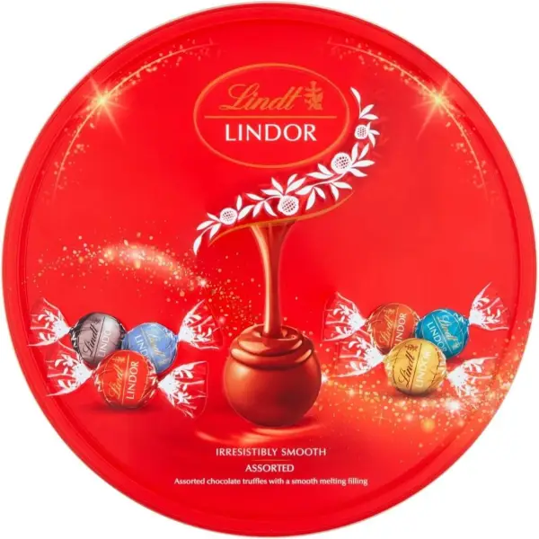 Lindt Lindor Assorted Truffles Sharing Tin 450g