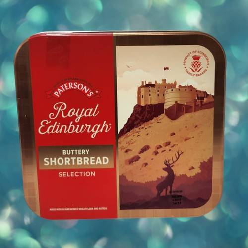 Royal Edinburgh Buttery Shortbread Selection 500g Tin Scottish Biscuit Gift