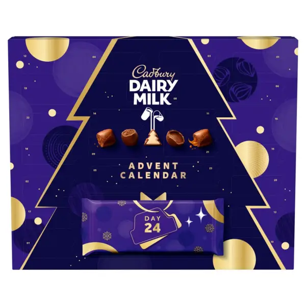 Cadbury Dairy Milk Chocolate Chunks Christmas Advent Calendar