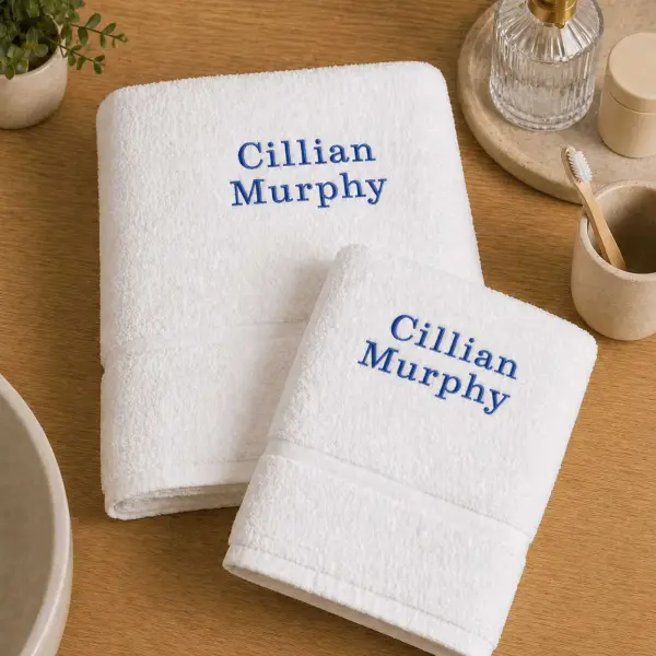 Embroidered Personalised Hand Towel
