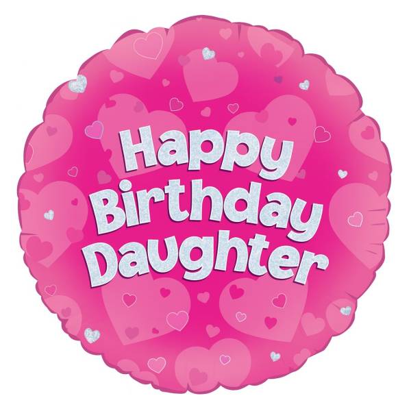 Happy Birthday Daughter Balloon in a Box