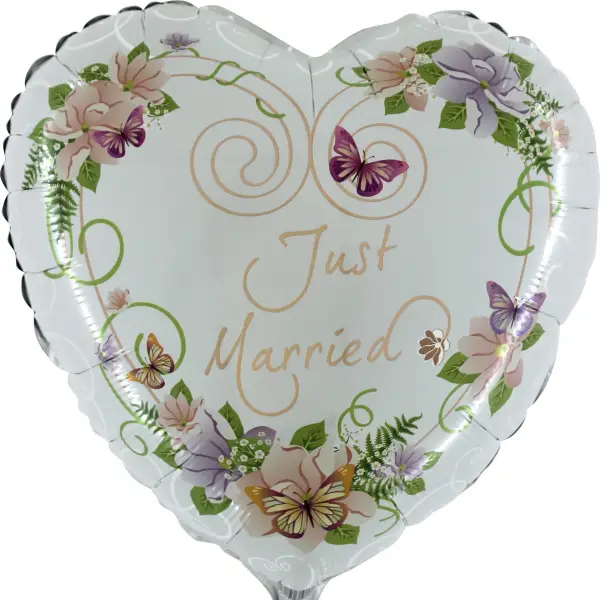 Just Married Balloon in a Box