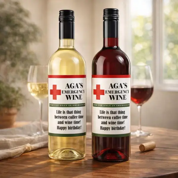 Emergency Personalised Wine