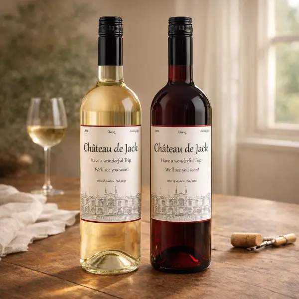 Chateau Any Message Personalised Wine