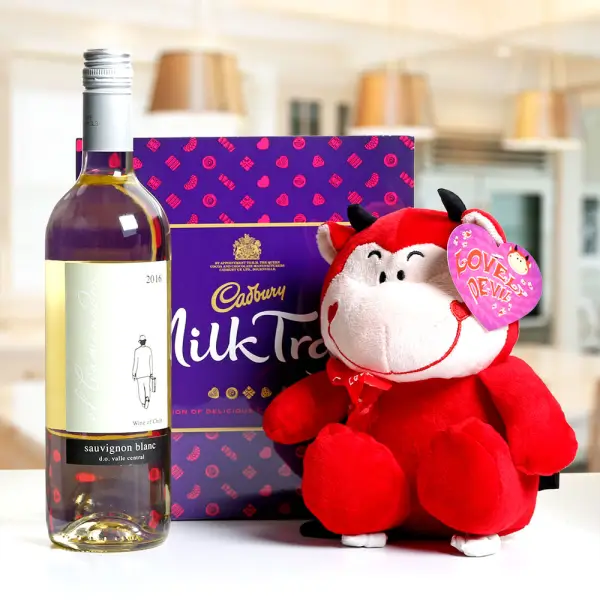White Wine, Chocs & Love Devil
