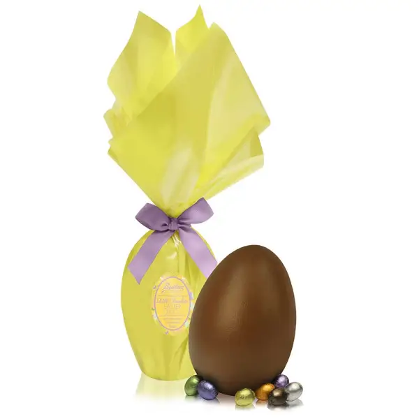 Lemon Giant Wrapped Egg With Mini Eggs 640g