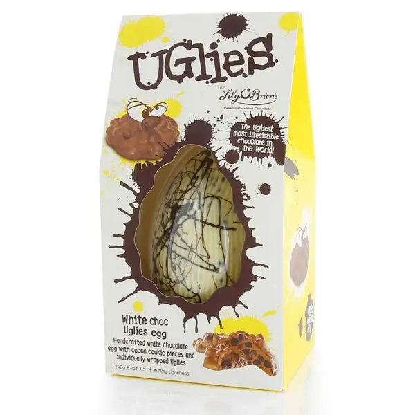 Uglies 230g White Cocoa Cookie Egg