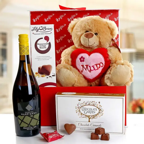 Prosecco, Bear & Chocs for Mum