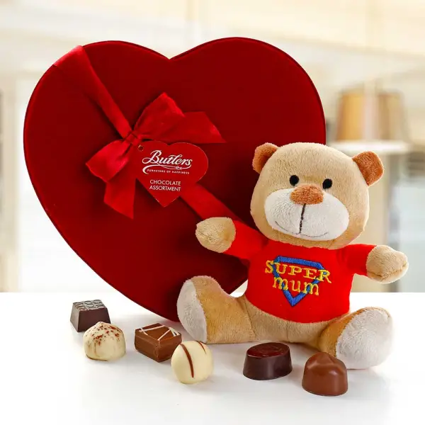 Super Mum Bear & Butler's Chocs