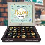 Welcome Baby Personalised Chocolate Box 270g