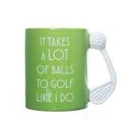 Takes A Lot Of Balls Golf Mug
