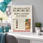Happy Birthday Newspaper Spoof - Teen, for Him or Her