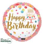 Happy Birthday Pink Party Balloon in a Box