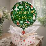 Merry Christmas Nutcracker Balloon in a Box