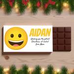 Just Because Emoji - Personalised Chocolate Bar 90g