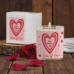 Happy Valentine’s Day – Personalised Scented Candle