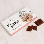 Some Bunny Loves You Personalised Chocolate Bar 90g